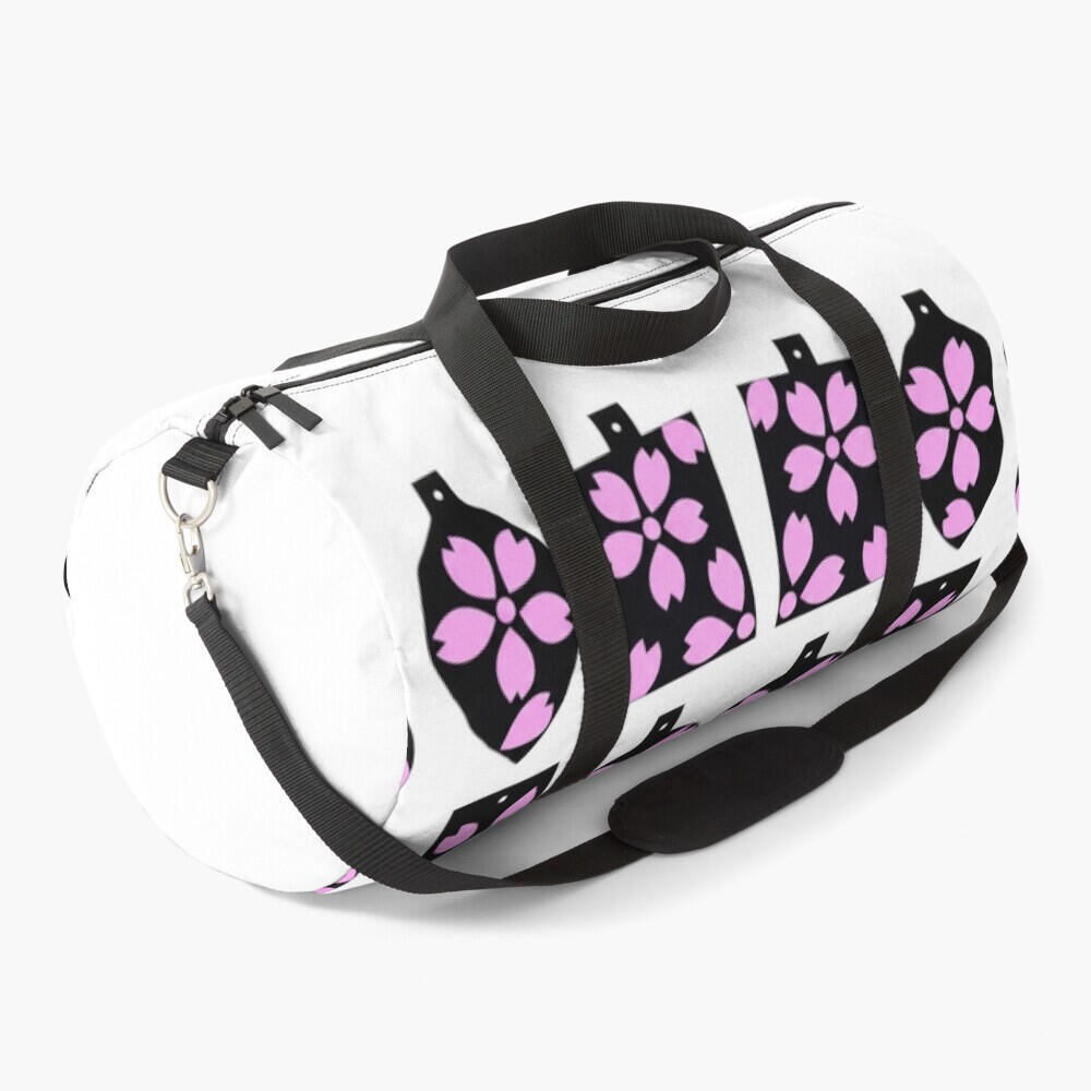 **Sakura Pink** A delicate black and soft pink textile pattern inspired by cherry blossoms and cacao forms.
